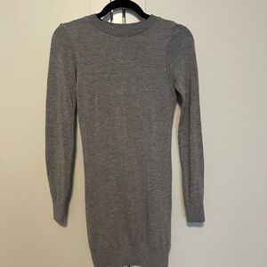 American Apparel Gray Long Sleeve Dress
